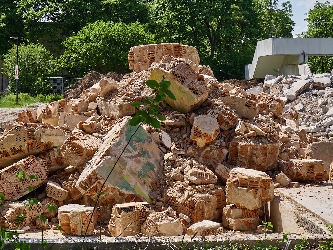19.05.2022 - Baustelle am Haus für Kinder in Neuperlach